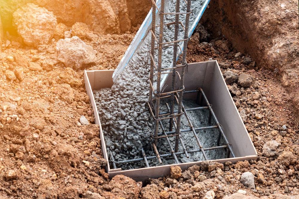 service-1 structural footings & concrete